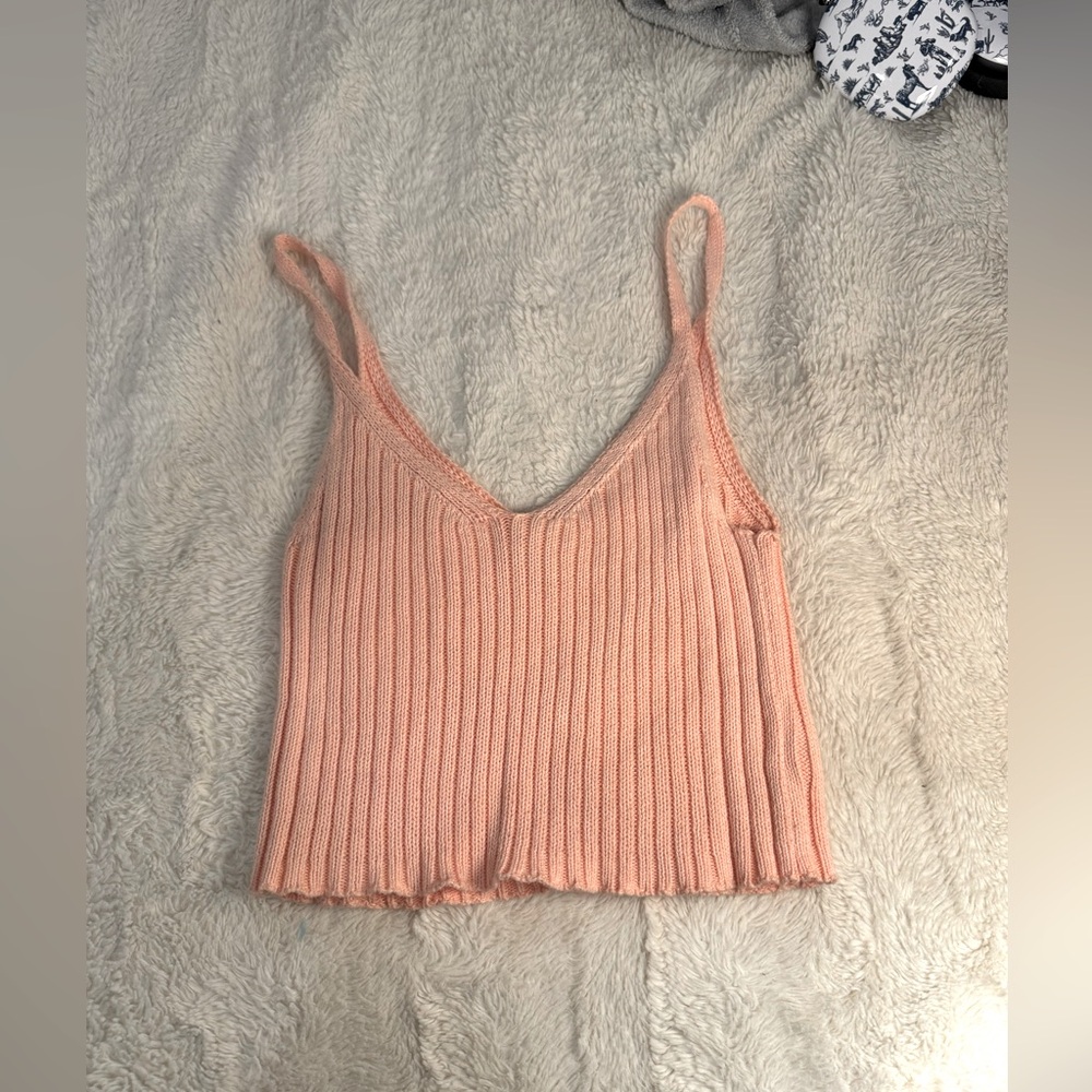 American eagle crochet top